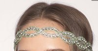 Blakegodbold Crystal Weave Bandeau Headband bei asos